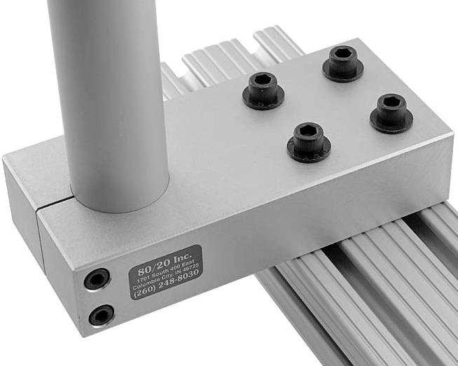 Single Shaft Pre-Drilled Mounting Plate